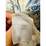 Reformation Off White Toile Satin Sweetheart Neckline Rosi Mini Dress Size 6 Photo 9