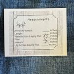 Anthropologie Pilcro and the Letterhead Script Blue Denim Jeans SZ 26 #1990 Photo 11