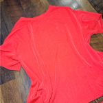 Flowy Ribbed 2 Piece Set Women’s Shorts Cozy Comfortable Stretchy Top Red Size M Photo 1