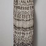 Alfred Dunner  Tan Black Neutral Pleated Midi Skirt Size 14 Photo 3