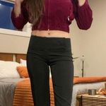 Vintage y2k Proleter Raška burgundy corduroy cropped jacket with hood 🍷 Red Photo 2