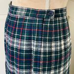 Pendleton Vintage 1970's Tartan Plaid Pure Wool Pleated Midi Skirt 10 XS/S Photo 3