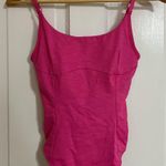 Outdoor Voices Hot Pink Thong One Piece Swimsuit Photo 1