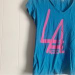 Old Navy  Los Angelos California Graphic Tee Teal M Photo 1