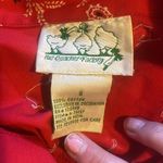 Quacker Factory red bandanna paisley pattern western with crystals size small Photo 6