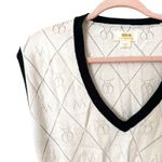 Anthropologie  Maeve Violette‎ Icon Logo Vest Sz XS Photo 2