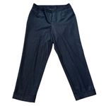 Lane Bryant  indigo chambray cuffed trouser pants size 14 Photo 1