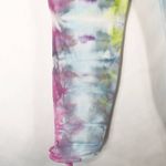 Crown & Ivy Crown Ivy Size‎ 6 Pants Bada Boom Tie Dye Handmade Blue Pink Green Tie Hem 222 Photo 6