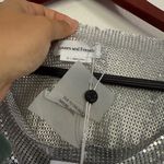 Lovers + Friends  Shiny Silver Top Photo 7