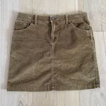 Gap Jeans Brown Corduroy Skirt Size 10 Photo 0