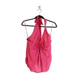 Free People NWT  Calista Halter Neck Top Pink Photo 4