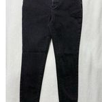 st. john's bay Womens Mid Rise Size 4 Skinny Fit Black Jeans Photo 0