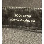AG Adriano Goldschmied  Jeans‎ Women's 29R Black Jodi High Rise Slim Flare Crop Photo 9