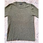 J.Crew Sweater Womens Small Green Wool Cotton Boxy Preppy Career Academia Photo 3