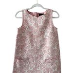Victoria Beckham for Target Blush Floral Jacquard Shift Dress Size Extra Large Pink Photo 3
