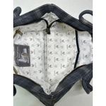 The Classic Farmhouse Shoulder Bag Plaid Wood Stove Blue/gray Gray Photo 4