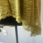 Self Esteem Olive green sleeveless open cardigan style vest Photo 2