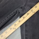Pac Sun Jeans Women Size 26x26 Black Straight Distressed High Rise Button Fly Photo 7