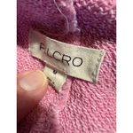 Pilcro  Anthropologie The Niki Bubble Sleeve Lightweight Sweatshirt Medium Pink Photo 5