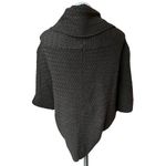 Moth Anthropologie Brown Batwing Basket Weave Cowlneck Cocoon Sweater, S… Size M Photo 6