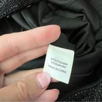 ✨ Maner Women’s Black Silver Fringe Mini Skirt Large NWT Concert Photo 6