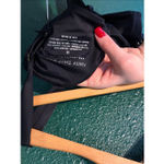 AWAY THAT DAY ANTHROPOLOGIE PALMA BLACK NWT BIKINI TOP SZ XS Photo 3