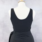 Reformation Jeans Womens Dress XL Kalia Wrap Stretchy Night Out City Chic Black Photo 4