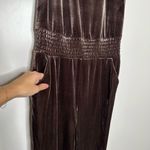 Commando  Velvet Tank Jumpsuit Women's Brown Size Small Photo 3