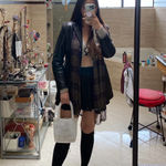 Pearl Beaded Purse Handbag White Photo 1