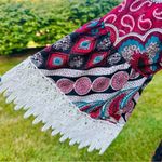 Winwin  Women's Lace Tunic Top Multicolor Boho 1/2 Sleeves Polyester Size… Photo 10