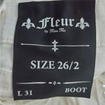 Miss Me NWT Fleur by  White Women's Bootcut Jeans Size 26 / 2 Photo 13