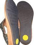 FitFlop  Brown Glitter and Rhinestone Thong Sandals Size 11 Photo 3