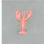 Old Navy  Lobster Embroidered Khaki Pants Fisherman‎ Beach Women Size 10 Photo 1