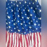 J Suzette Skirt Womens M American Flag Stars Stripes Patriotic 90s Vintage USA Blue Size M Photo 5