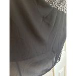 Vince Camuto Mixed Media Oversized Top – Size XL – Black & White – Flowy & Chic Photo 4