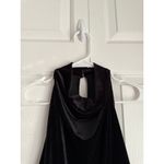 Reiss  Kimberley Sleeveless Velvet Bodysuit in Black size L Photo 2