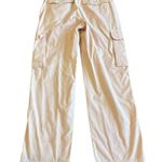 Madewell Garment Dyed Low Slung Straight Cargo Pants Pocket Pink Size 27 Women's Photo 6