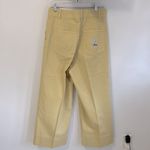 Maison Kitsune Yellow Wide Leg Jeans Size undefined Photo 1