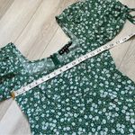 Motel Rocks  Calia Dress Floral Puff Sleeve Mini Green (Small) Photo 3