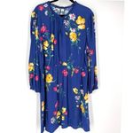Old Navy Old‎ Navy Knee Length Floral Waist-Defined Ruffle-Trim Dress Size XL Photo 2