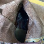 Vintage 1970s women’s Bort Carleton Brown Leather tall Lace Photo 4