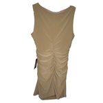 Norma Kamali  Sleeveless Pickleball Mini Dress in Sand Medium New Womens Photo 4