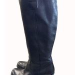 Boemos women’s Italian made black leather below knee boots 6.5 SKU 5551 Photo 5