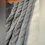 Colorblock Sweater with a Bow in the back Gray Size L Photo 6