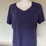 Sag Harbor Vintage Tee with Beaded Trim | Size L | EUC Photo 0