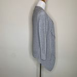 Kenneth Cole Gray Open Front Waterfall Cardigan Sz Medium Photo 3