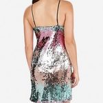 EXPRESS Gradient Sequin Mini Dress Women’s S Small Photo 1