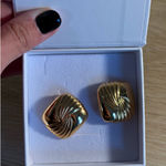 Revolve Heaven Mayhem Gold Tabi earrings Photo 0