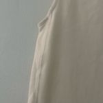 Madewell  Women's Sleeveless Boatneck Side Slit Tee Ivory Cream S Small New Photo 4