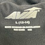 Avia  ATHLETIC SKORT W/SIDE PLEATS & POCKET DRAWSTRING WAIST L 12-14 BLACK PREOWN Photo 2